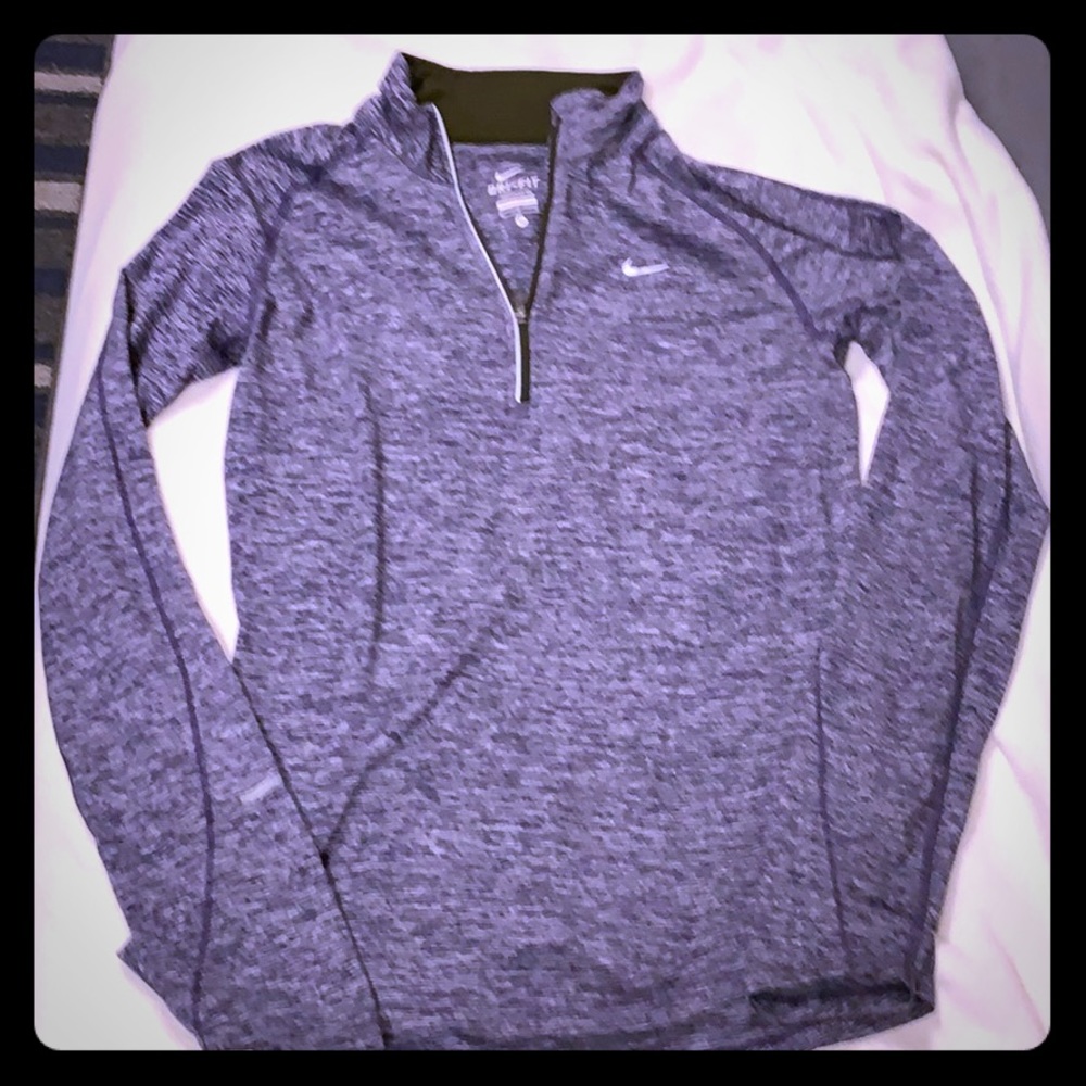 Nike Dri-Fit long sleeve shirt (Half Zip)